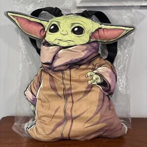 The Child Star Wars Baby Yoda Grogu Mandalorian 3D Plush Backpack Bag Cosplay